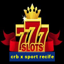 crb x sport recife