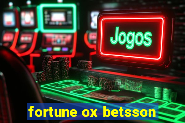 fortune ox betsson