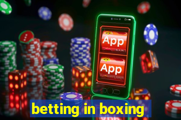 betting in boxing