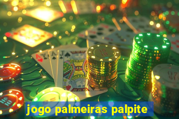 jogo palmeiras palpite