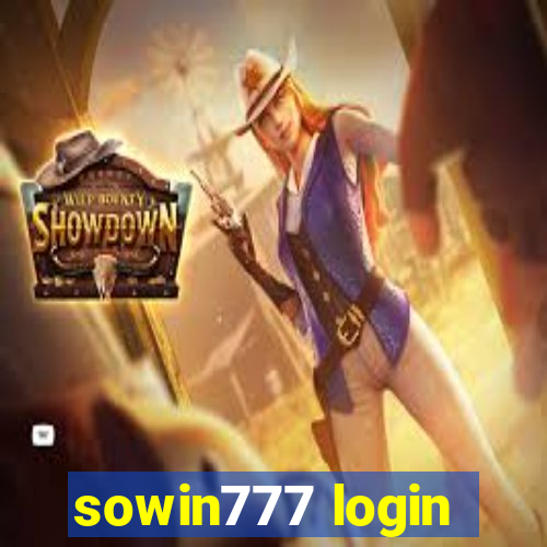 sowin777 login