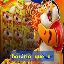 horário que o fortune mouse paga