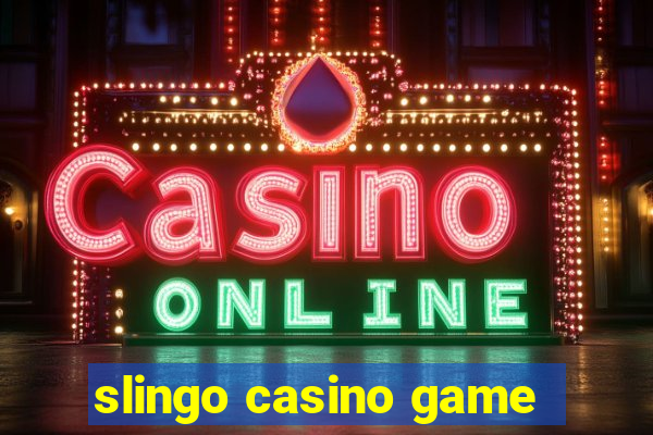 slingo casino game