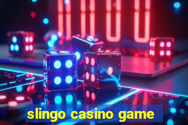 slingo casino game