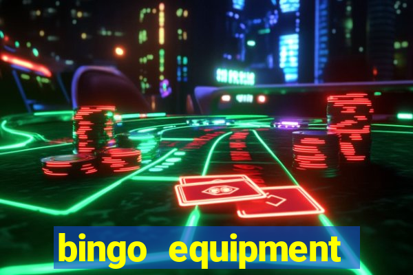 bingo equipment rental near me