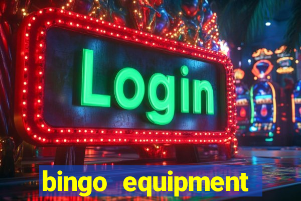 bingo equipment rental near me