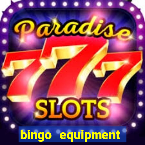 bingo equipment rental near me