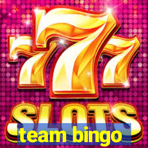 team bingo