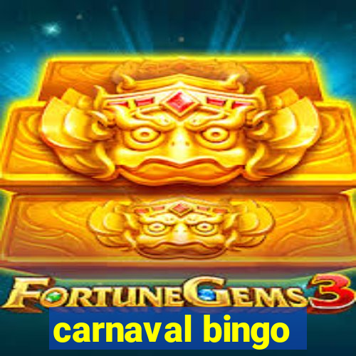 carnaval bingo