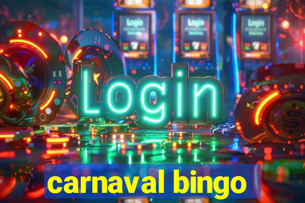 carnaval bingo