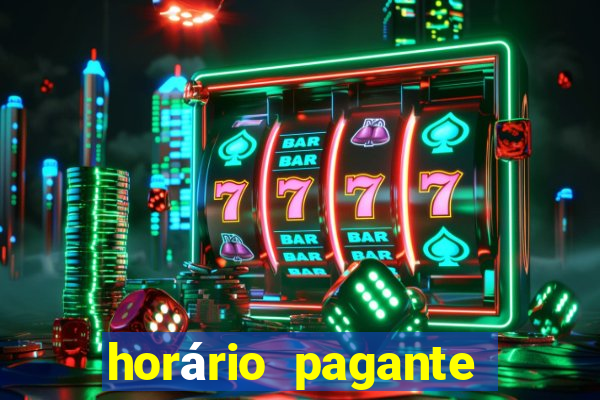 horário pagante fortune mouse