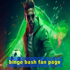 bingo bash fan page