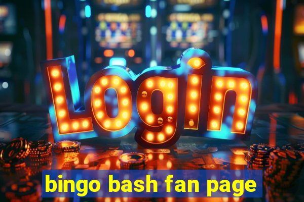 bingo bash fan page