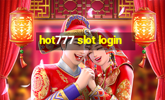 hot777 slot login