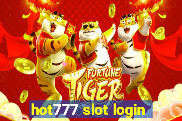 hot777 slot login