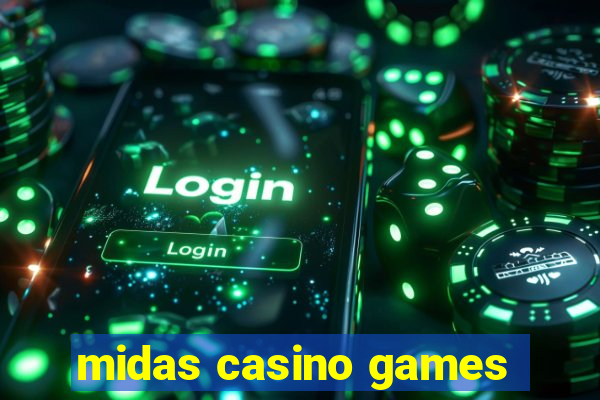 midas casino games