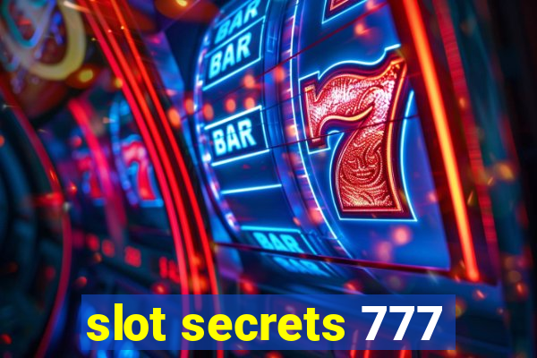 slot secrets 777