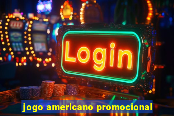 jogo americano promocional