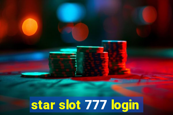 star slot 777 login