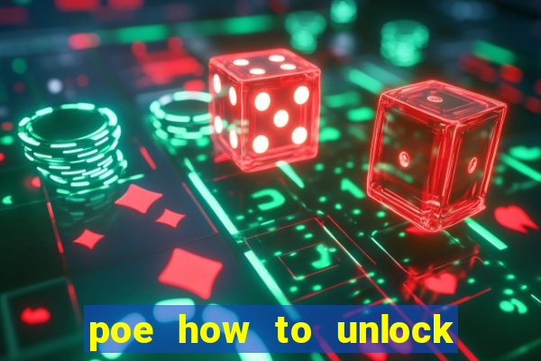 poe how to unlock 5 slot map device