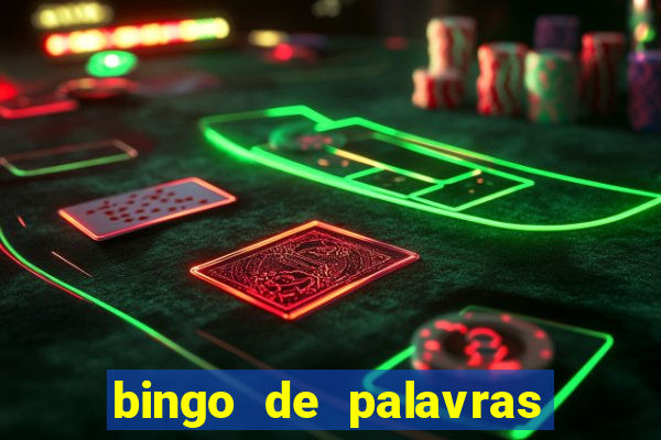 bingo de palavras como fazer