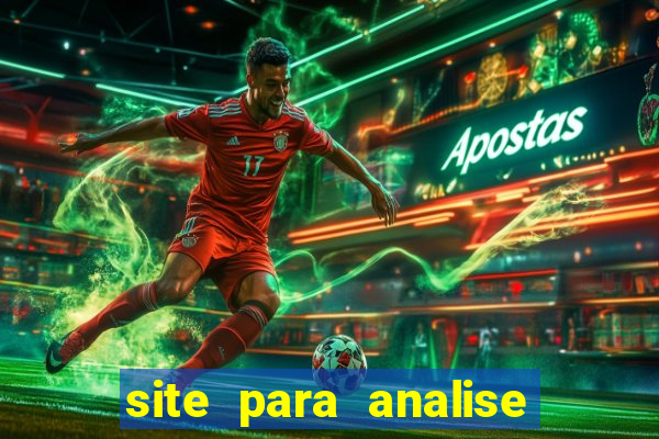 site para analise de jogos de futebol