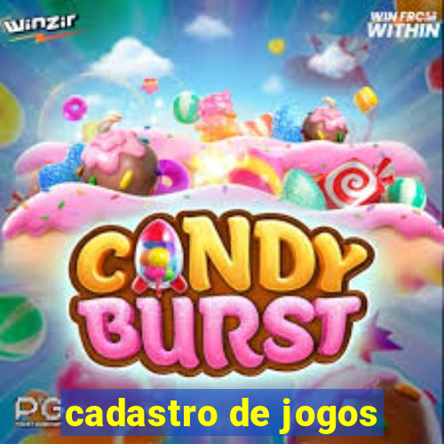 cadastro de jogos