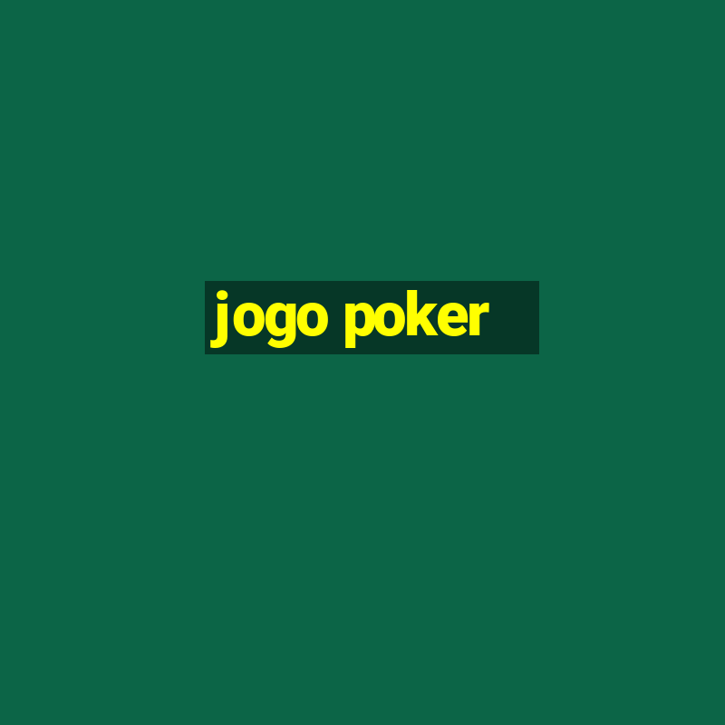 jogo poker