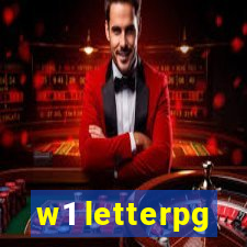 w1 letterpg