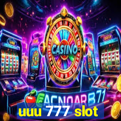 uuu 777 slot