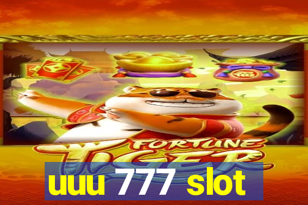 uuu 777 slot