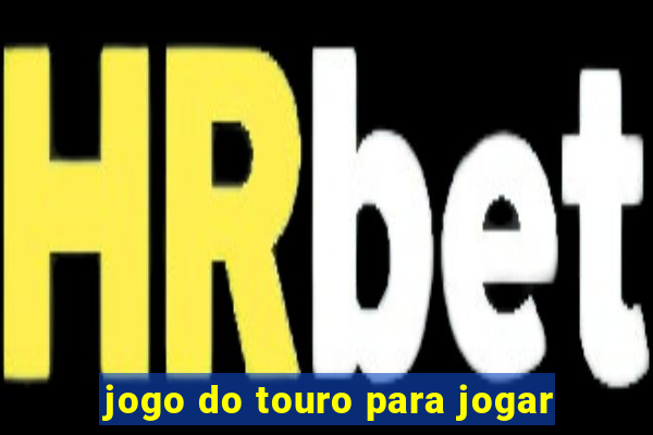 jogo do touro para jogar