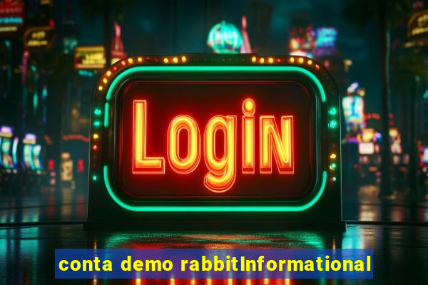 conta demo rabbitInformational