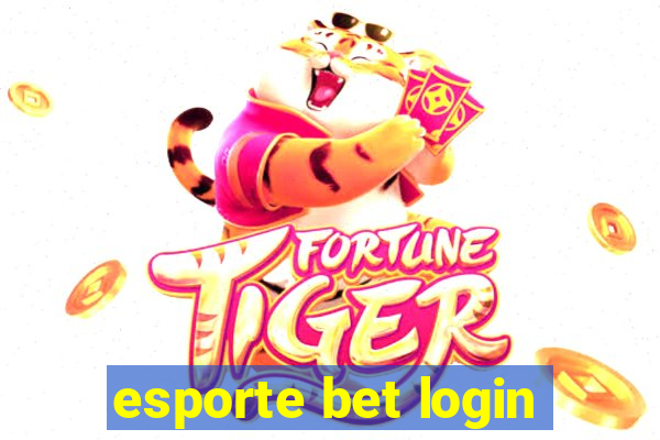 esporte bet login