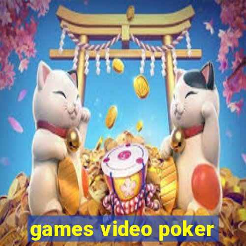 games video poker