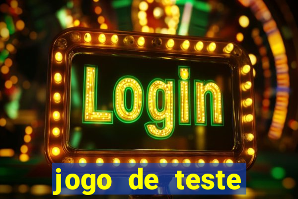 jogo de teste fortune tiger