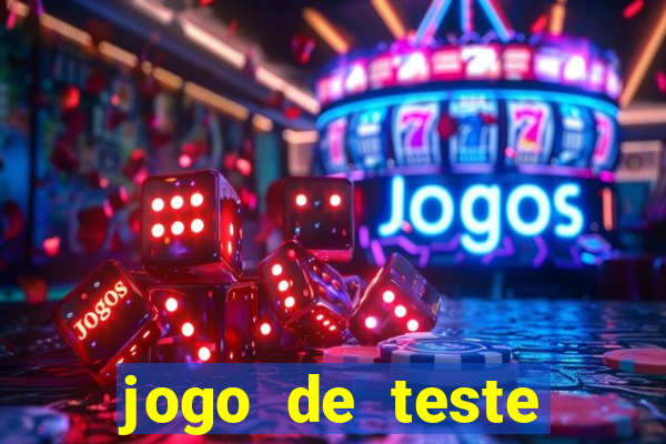 jogo de teste fortune tiger