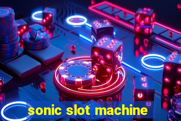 sonic slot machine