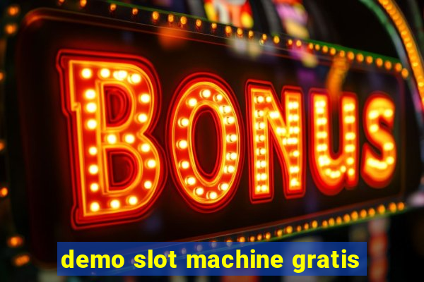 demo slot machine gratis