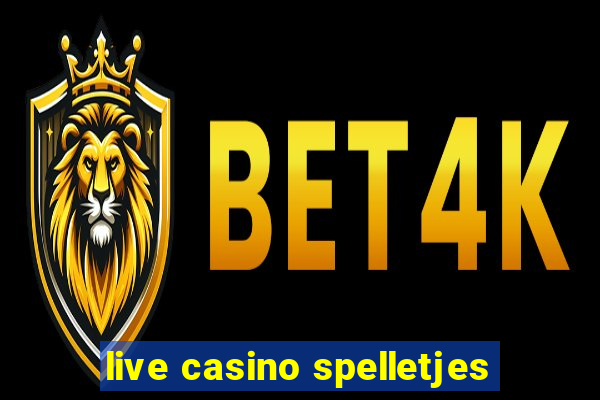 live casino spelletjes