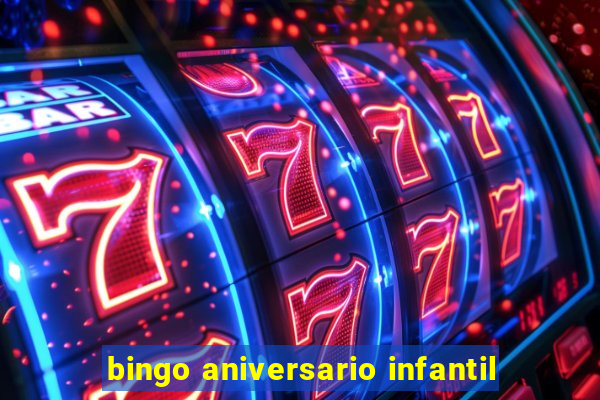 bingo aniversario infantil