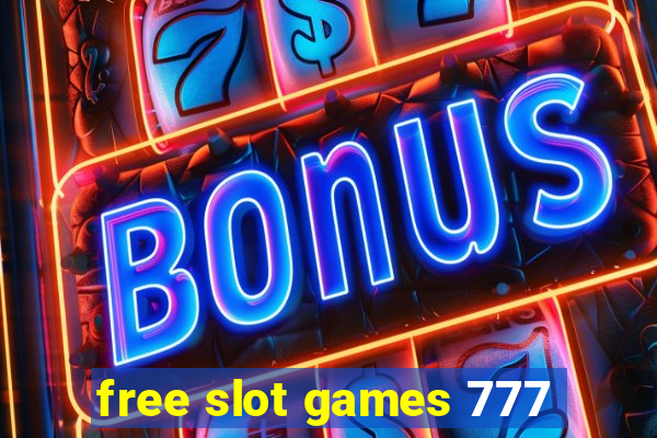 free slot games 777