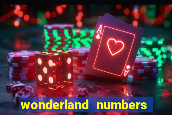 wonderland numbers wiki fandom