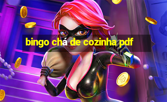 bingo chá de cozinha pdf