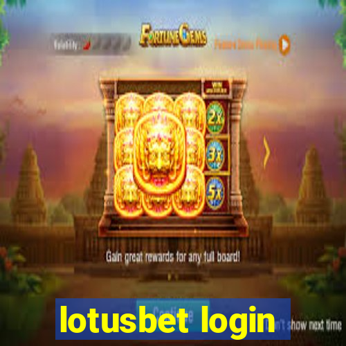 lotusbet login