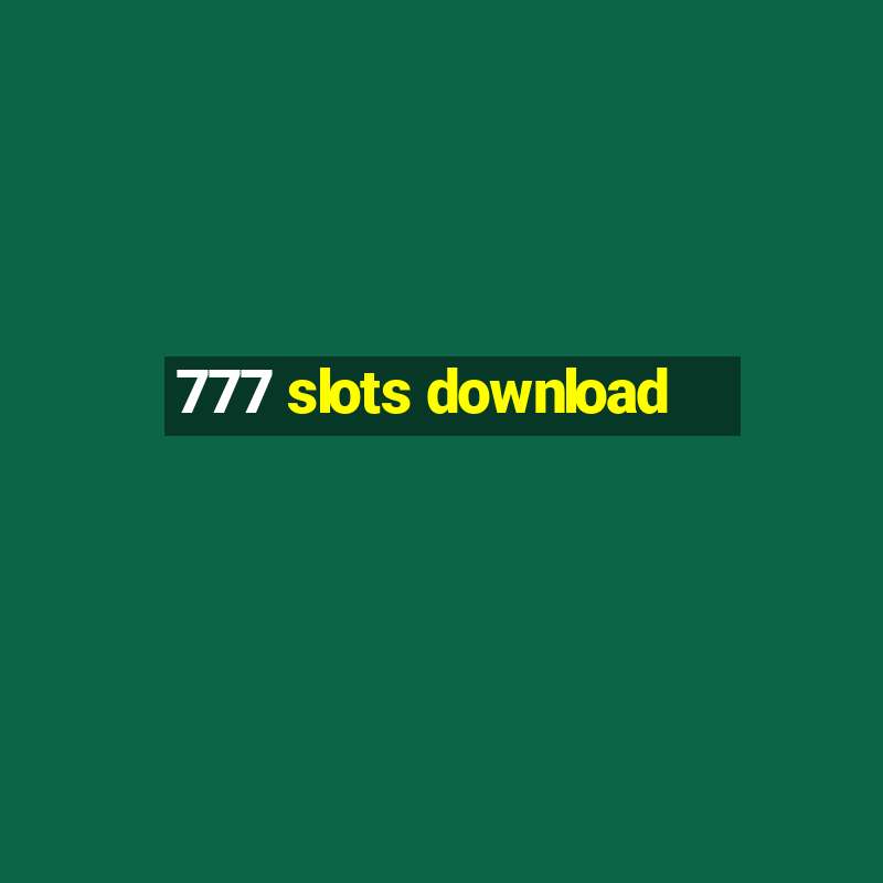 777 slots download