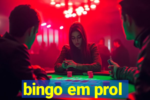 bingo em prol