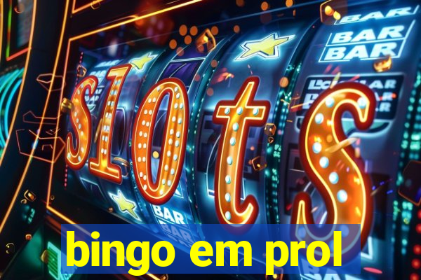 bingo em prol