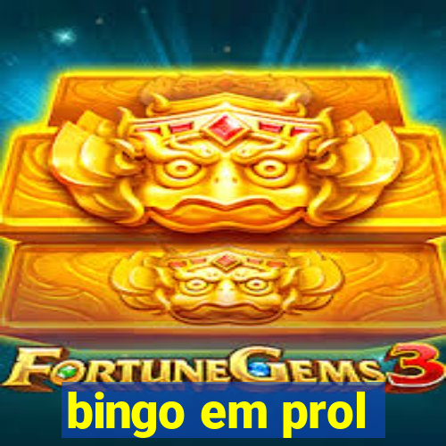 bingo em prol