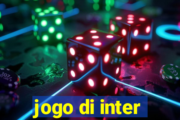 jogo di inter